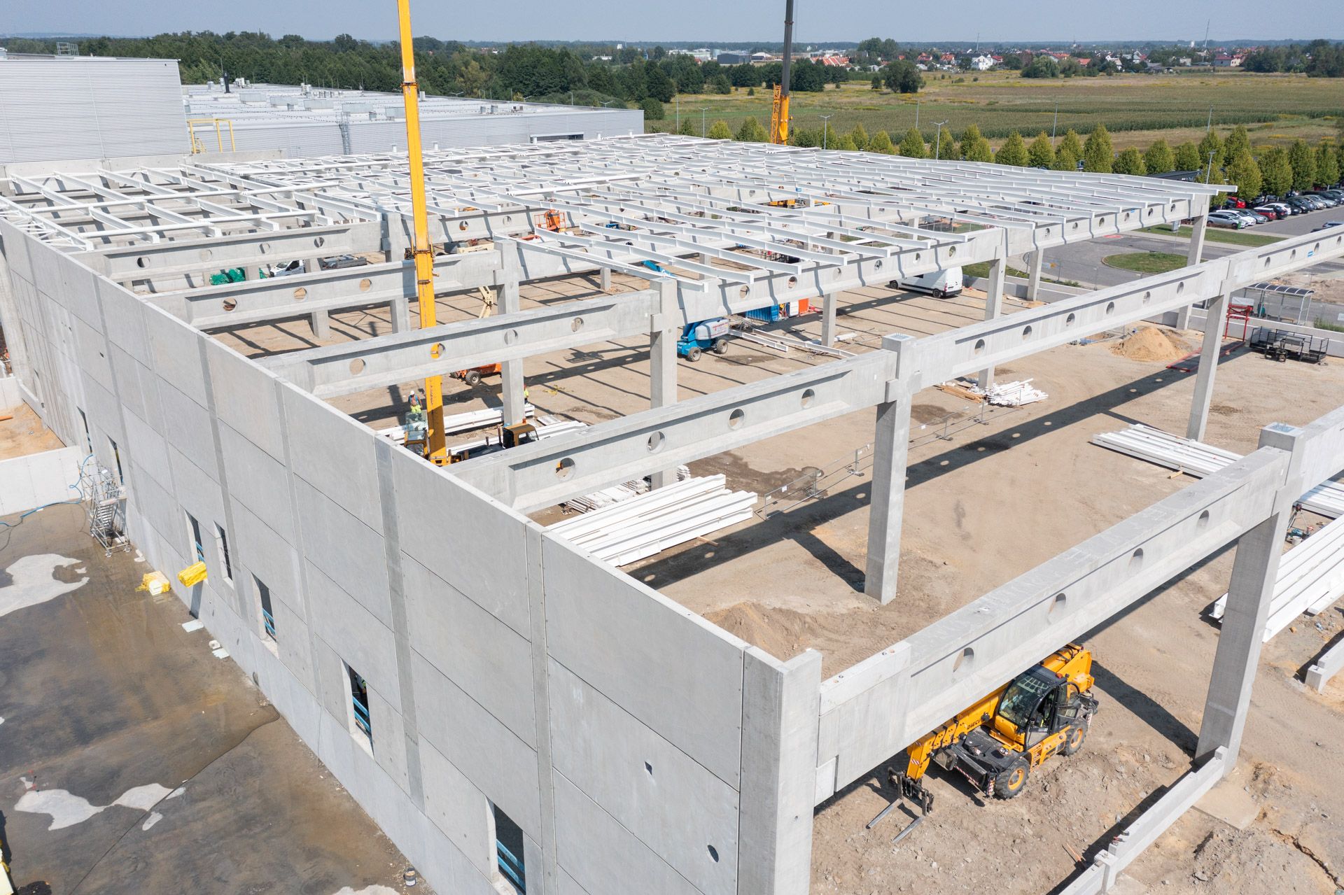 Rozbudowa i przebudowa budynku produkcyjnego zakładu Robert Bosch