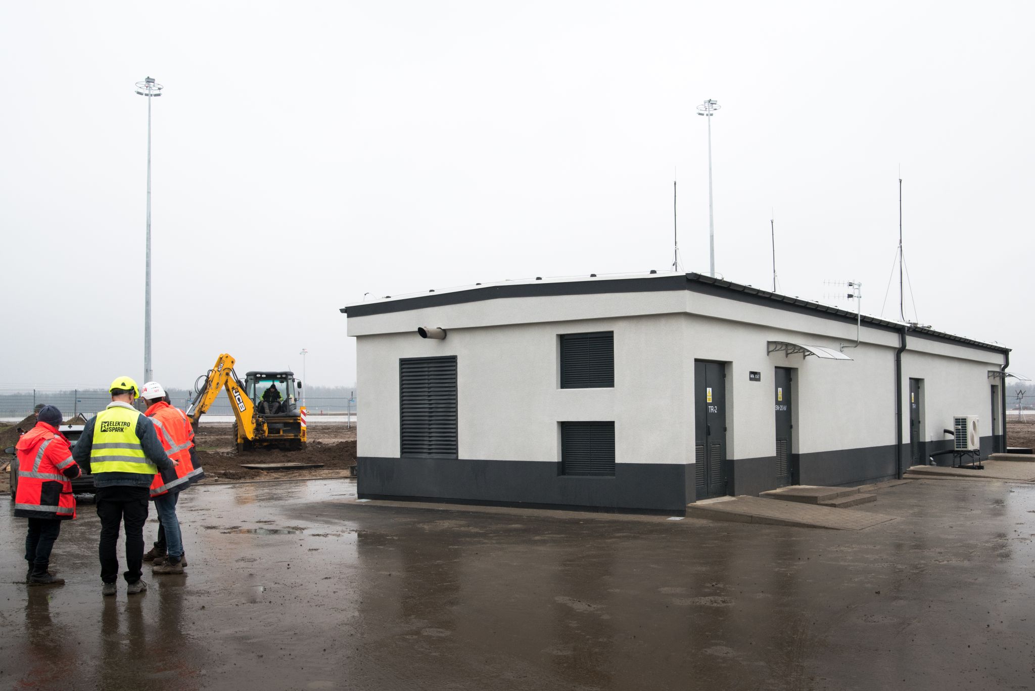 Gotowa trafostacja betonowa