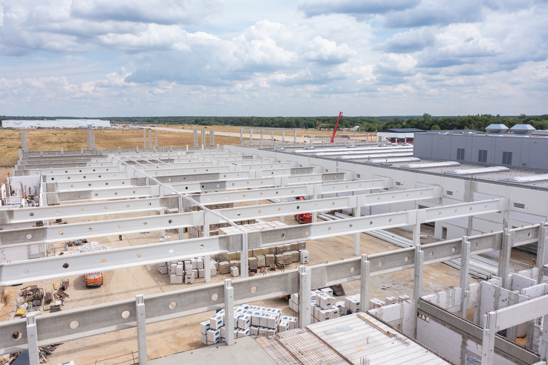 Budowa zakładu produkcyjnego Nord Systemy Napędowe | Wiechlice