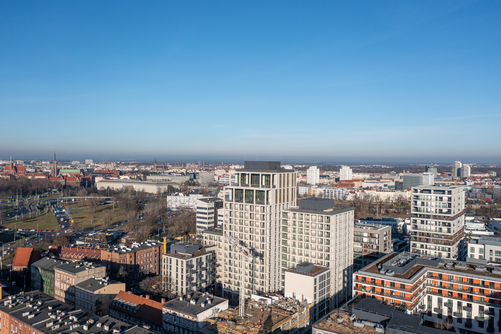 The Upper House by Angel - elewacja z prefabrykatów betonowych