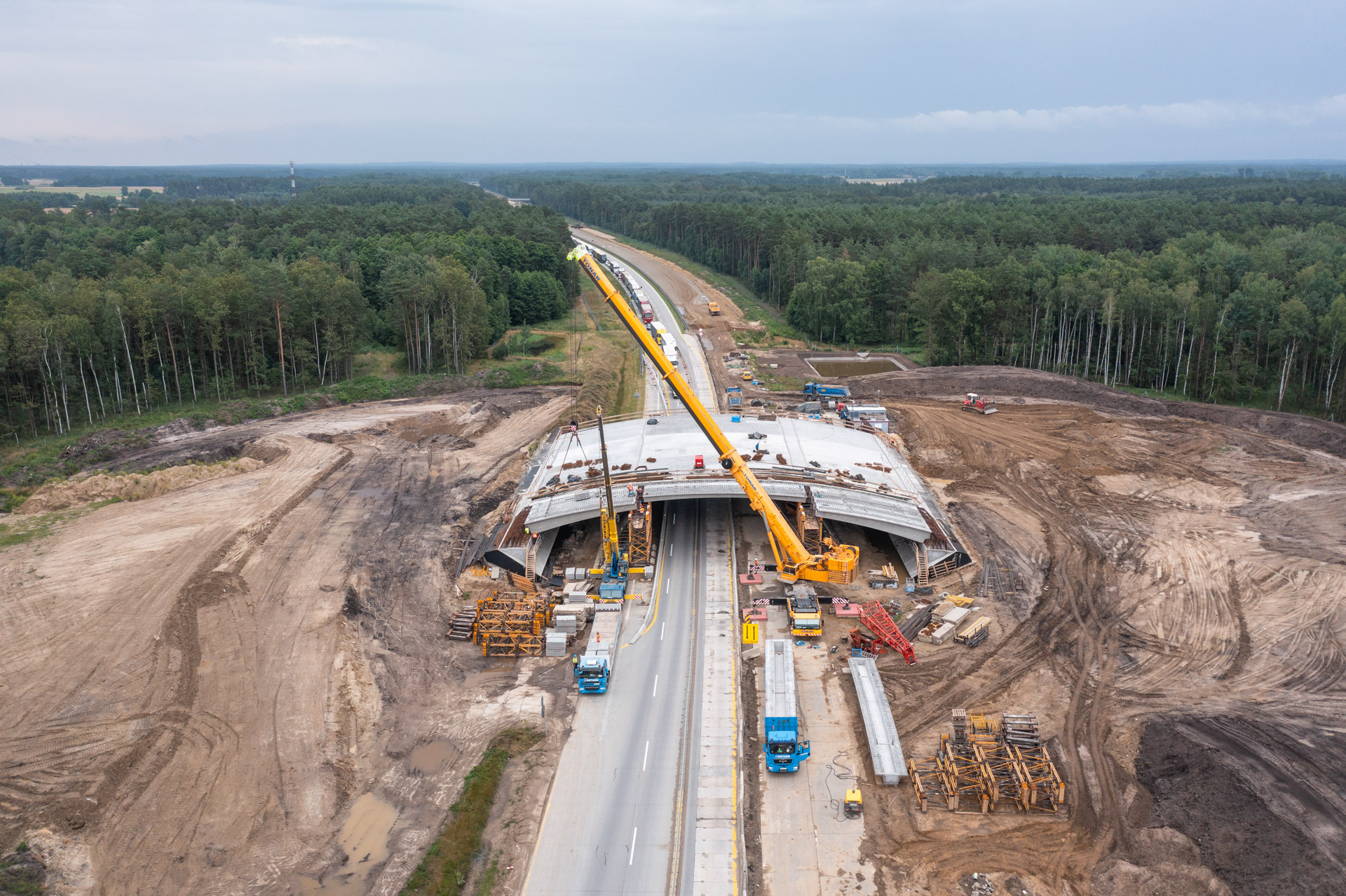 Budowa autostrady A18 