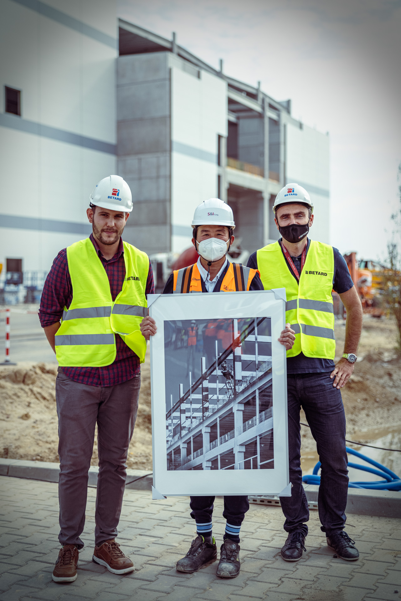Zakończenie montażu konstrukcji prefabrykowanej – LG Energy Solution Wrocław