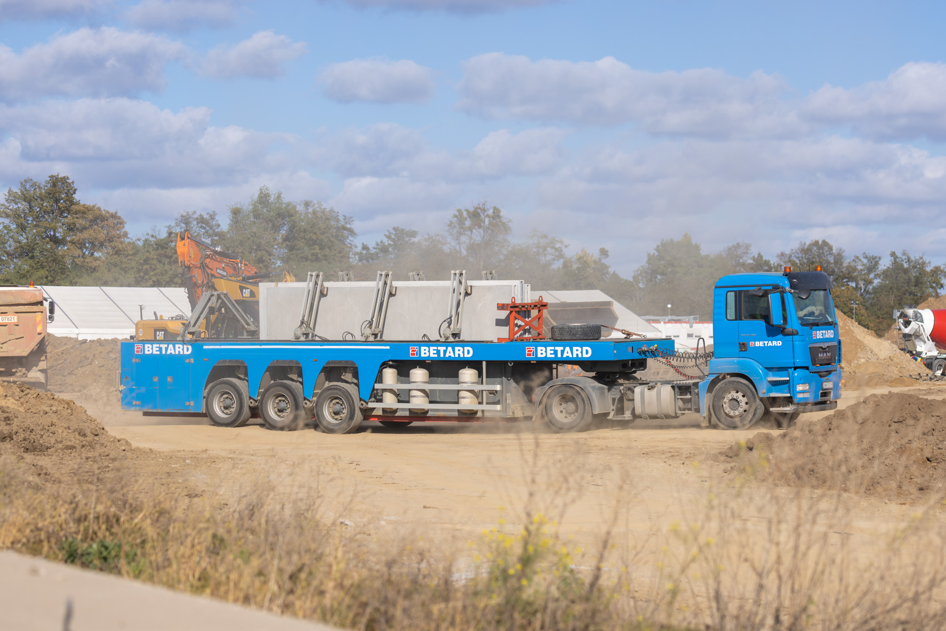 Budowa zakładu produkcyjnego z prefabrykatów betonowych